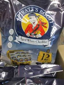 6- 12(0.5 oz)pk Bags Pirates Booty ...