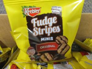 Case of 130- 1 oz pks Keebler Fudge...