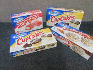 4 Boxes Assorted Hostess Snack Trea...