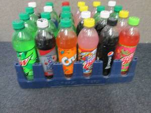 24 - 16.9 oz Bottles Assorted Soda...