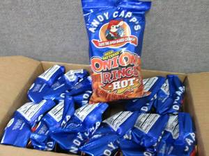 Box of 12- 2 oz Bags Andy Capps Ho...