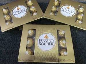 3- 5.3 oz pks Ferrero Rocher Fine H...
