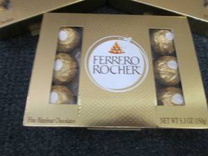 3- 5.3 oz pks Ferrero Rocher Fine H...