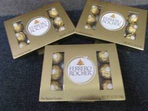 3- 5.3 oz pks Ferrero Rocher Fine H...