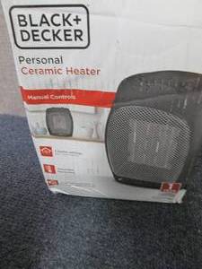 BLACKDECKER Ceramic Electric Heate...