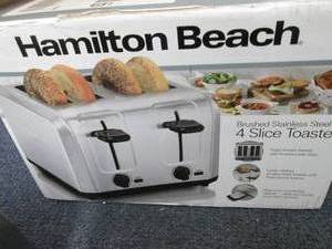 Hamilton Beach 4-Slice Toaster - St...