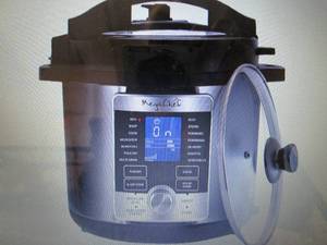 MegaChef 6-Qt. Stainless Steel Elec...