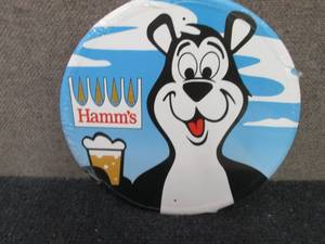 Hamms Circular Metal Sign ...