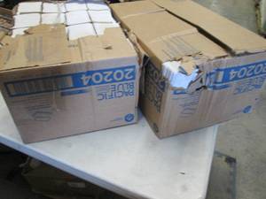 2-Damaged Cases 4000 ct Pacific Blu...
