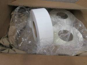 Case of 4 - 5000ct Rolls White Labe...