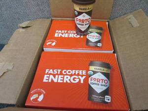 2- 6pks FORTO Coffee Shots - Vanill...