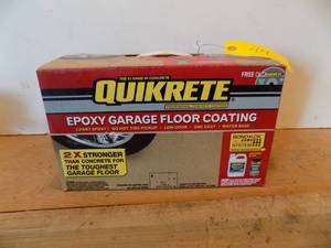 lot 44 image: Quickcrete epoxy garage floor coating