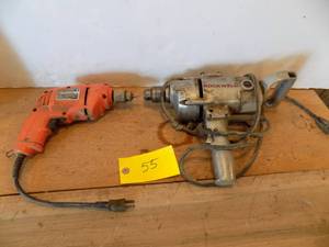 lot 55 image: Drills 38 Skill Shop  12 Rockwell