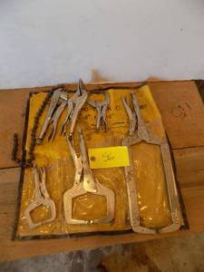 lot 56 image: Vise Grip Set 6 pieces