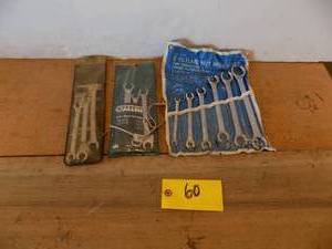 lot 60 image: 12 pc - Flair nut wrenchs 14  to  1