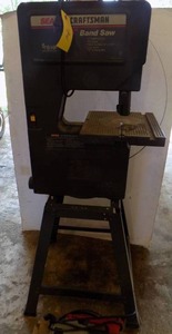 lot 94 image: Sears Craftsmen 10 Band saw & Stand