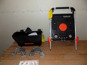 lot 130 image: Air Deck, Little giant fuel tank, Little giant ladder brackets