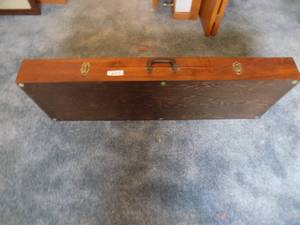 lot 159 image: Wooden Gun Box