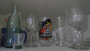 lot 229 image: Vintage Coke Bottle made in Alexandria MN & McDonald Hamburgler 1997