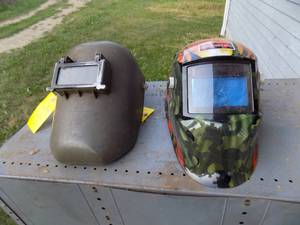 lot 332 image: 2 Welding Helmets