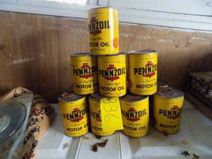 lot 336 image: 12 Cans Pennzoil SAE30