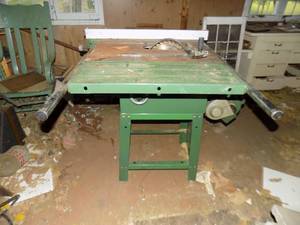 lot 349 image: 2 hp Central Table saw