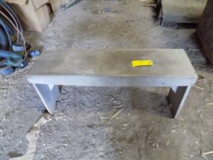 lot 387 image: Wooden bench