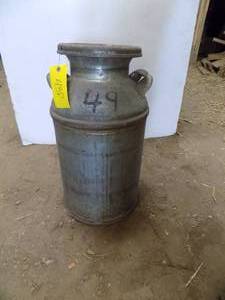 lot 438 image: Vintage cream can