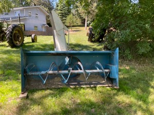 lot 506 image: 84 Allied rear mount snowblower