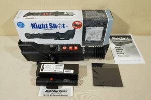 lot 10 image: Night Owl Optics Night Shot Night Vision Rifle Scope