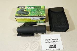 lot 17 image: Night Owl Optics NOXM50 Night Vision Monocular