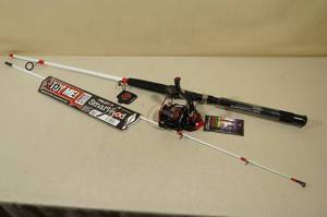 lot 62 image: PoleTap Smart Rod Spinning Rod and Reel Combo with Bite Alarm