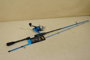 lot 64 image: Lews LZR Spark Spinning Fishing Rod and Reel Combo
