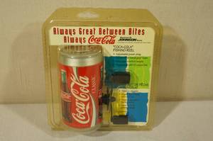 lot 84 image: Coca Cola Novelty Fishing Reel