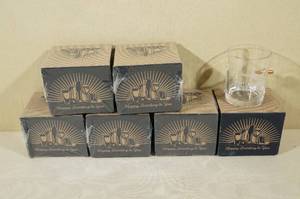 lot 96 image: Whiskey Glasses with Embedded Bullets - Dont Like Guns, Dont Buy One