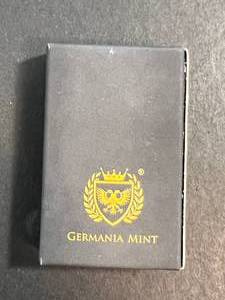 5 TROY OZ .999 FINE SILVER GERMANIA MINT BAR