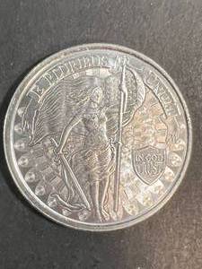 1 TROY OZ .999 FINE SILVER UNITY ROUND