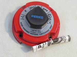 lot 27 image: PERKO Medium Duty Battery Selector Switch - #8501