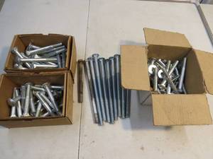 lot 42 image: Mixed Lot of Carriage Bolts 3 12, 4 12, 5 12 and 9