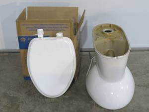 lot 45 image: Bristol Bay Toilet 1.6GPF - White