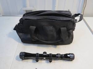 lot 50 image: Tasco Pronghorn Scope with Range Bag Tasco Pronghorn 3-9x40 3030 Reticle Matte Rifle Scope PH39X40D Rifle scope