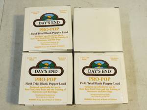 lot 54 image: 4 Boxes(100 Total) Pro-Pop Field Trial Blank Popper Loads