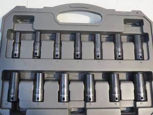 lot 29A image: GEARWRENCH 38 in. Drive 6-Point SAEMetric Standard & Deep Impact Socket Set (44-Piece)