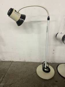 lot 15 image: MSRP $700 Lot Of 2 McKesson 81-015110&nbspGooseneck Adjustible Medical Exam Multi-faceted Reflector Light Lamp Both Good Working Condition