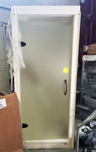 lot 51 image: MSRP $4300 NEW Designer Warm Rain WR 136 Shower Enclosure With Door & Hardware - See Pictures For Brochures & More Details
