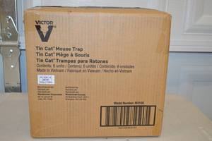 lot 14 image: 6ct Victor Tin Cat Mouse Trap Humane Catch and Release