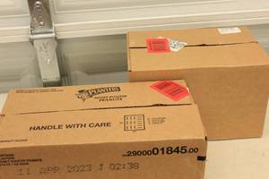 lot 43 image: Planters Honey Roasted Peanuts 6 Boxes 10ct each  Starbucks Dark Roast K-Cup Coffee Pods French Roast for Keurig Brewer 4 Boxes 96ct Total