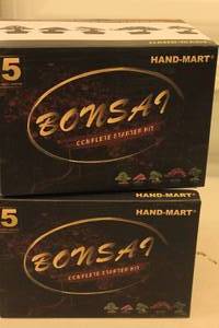 lot 76 image: 2ct HAND-MART Bonsai Complete Starter Kit