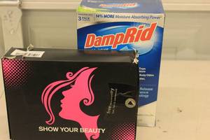 lot 89 image: DampRid Moisture Absorber 3-Pack  Body Wave Hair Weave Extensions