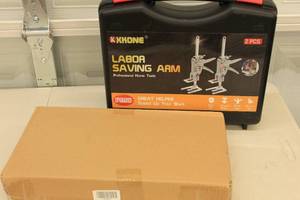 lot 96 image: Power Tool Organizer  XKONE 2pc Labor Saving Arm